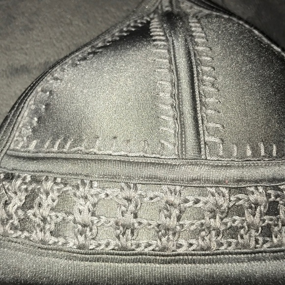 Grey Triangl swim top - Picture 2 of 4